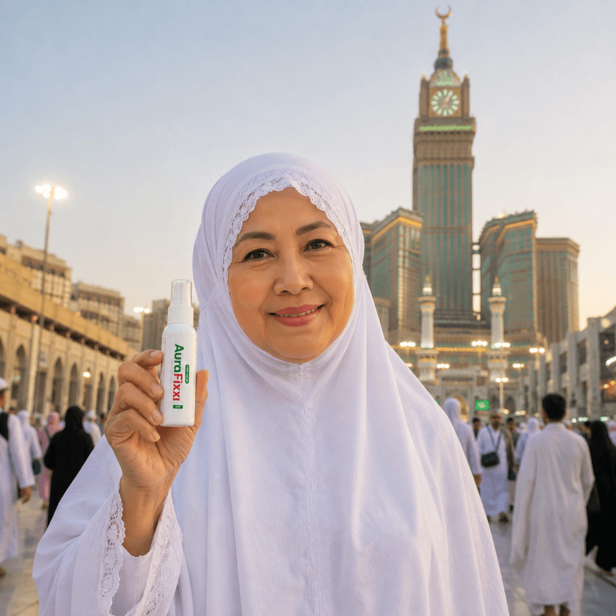 Pengguna AuraFlxxi Cold Spray