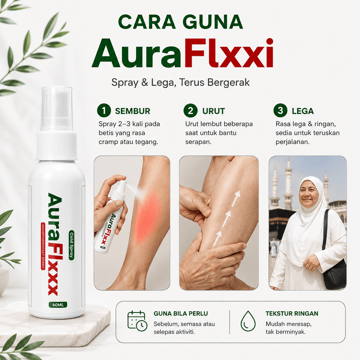 Bagaimana AuraFlexx berfungsi