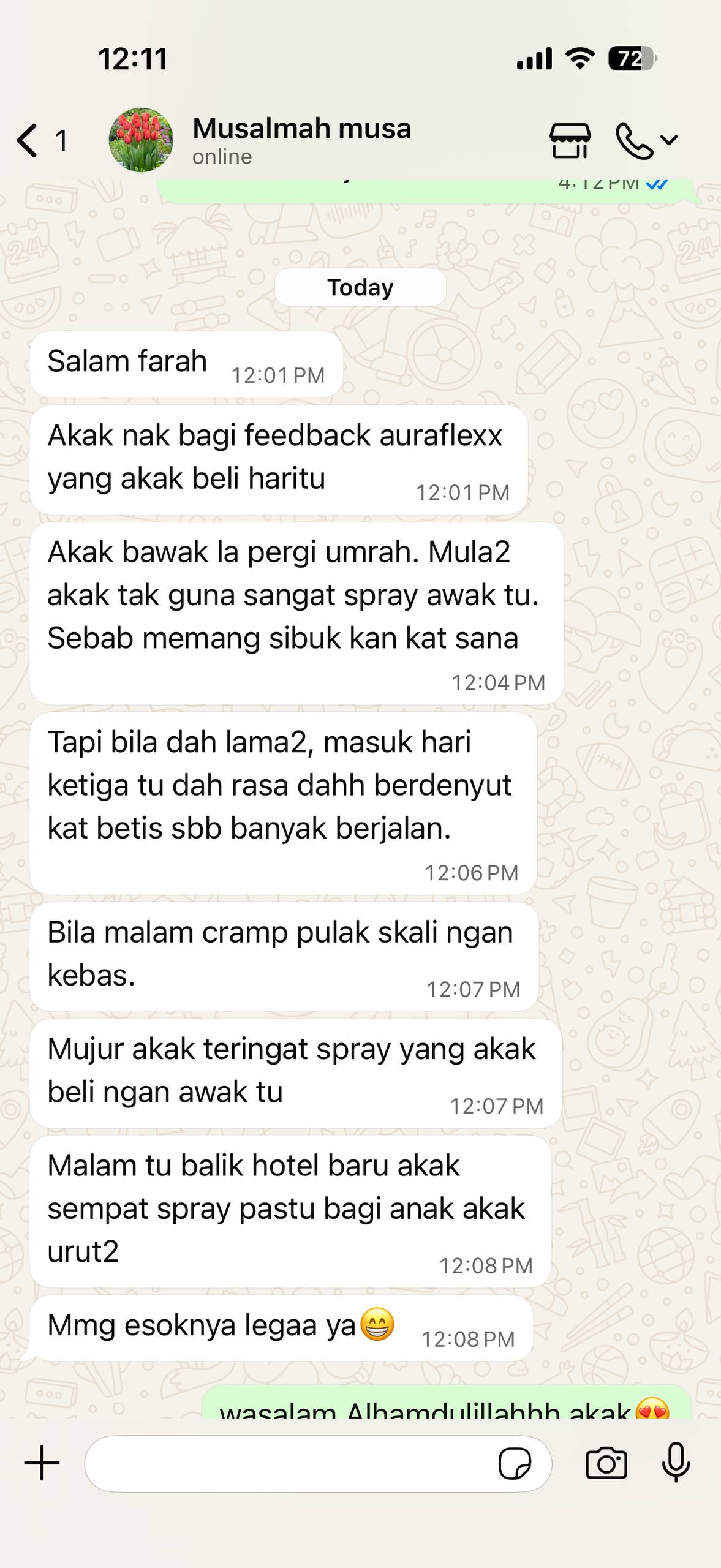 Testimoni Musalmah