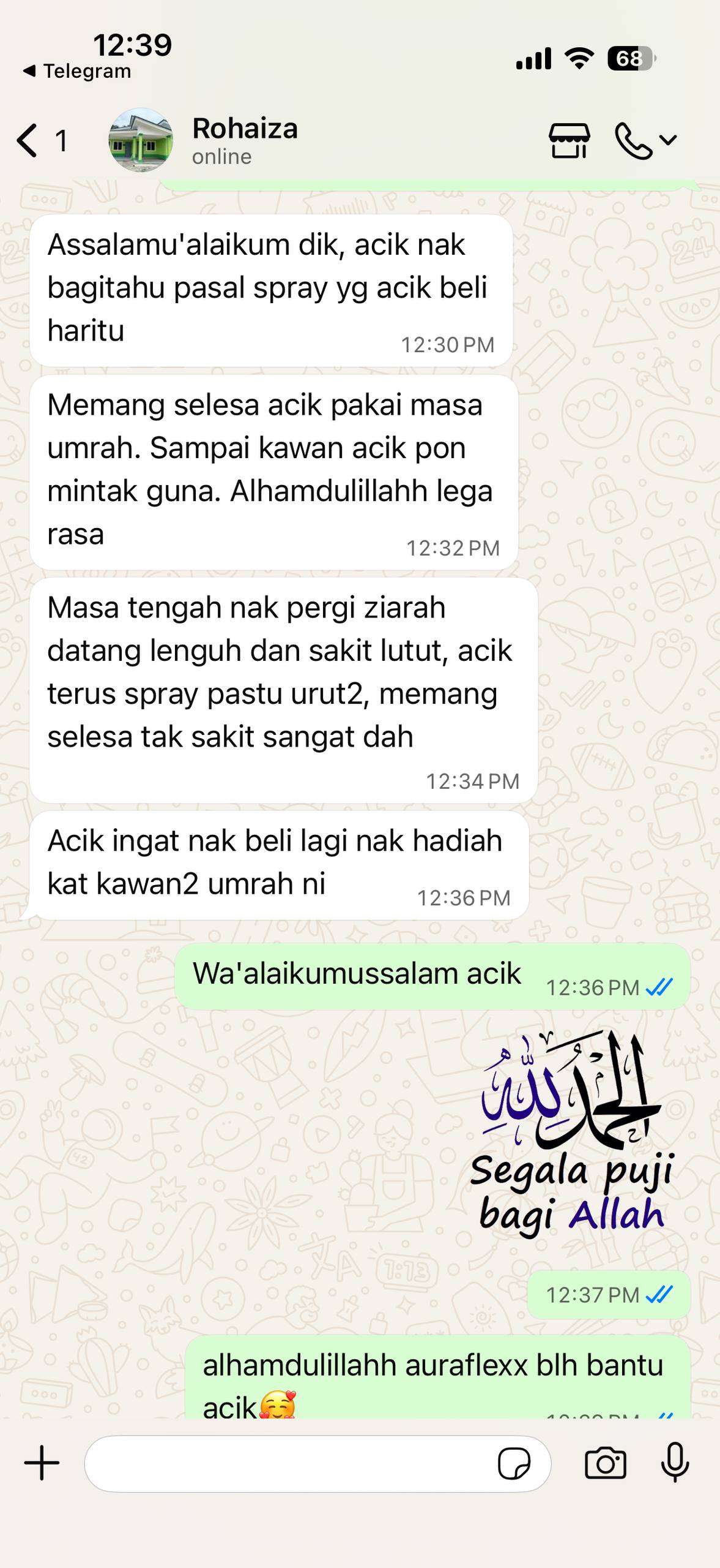 Testimoni Rohaiza